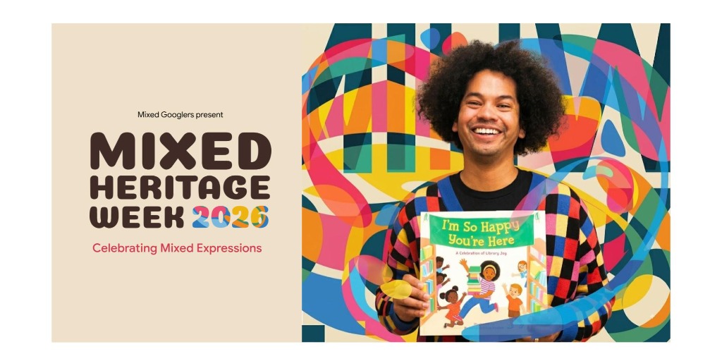 Mixed Heritage Week kickoff banner with Mychal Threets