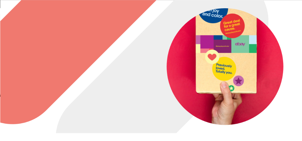 eBay Seller Stickers and packaging